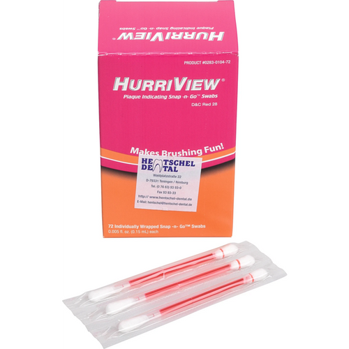 Hurriview II Plaque Indicator 72 stk rosa
