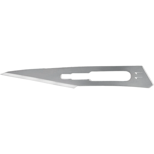 Skalpellblader Carbon Steel 100 stk. fasong 11