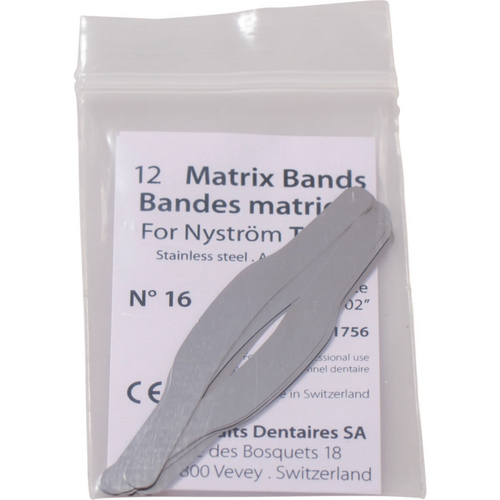 Matriseholder Nystrøm Type 8 12 tynne stykker, nr. 16