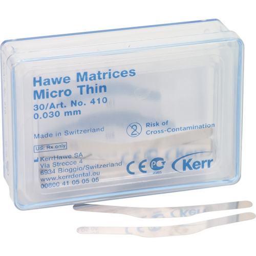 Matriser Micro-Thin 30 stk, tykkelse 0,03 mm, nr. 410