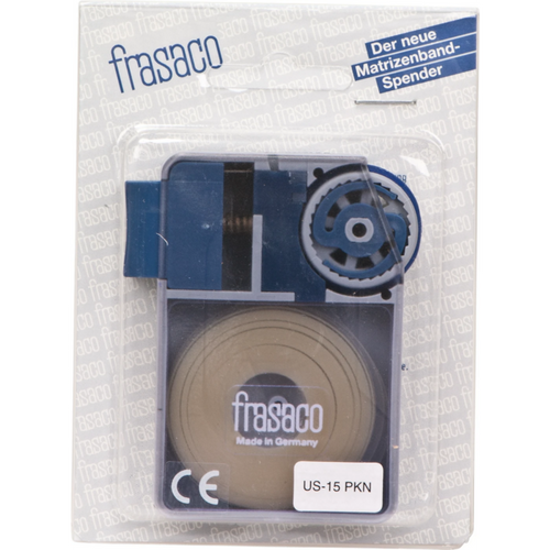 Die band matrise dispenser 15 m tape transparente, bredde 8,5 mm, tykkelse 0,08 mm