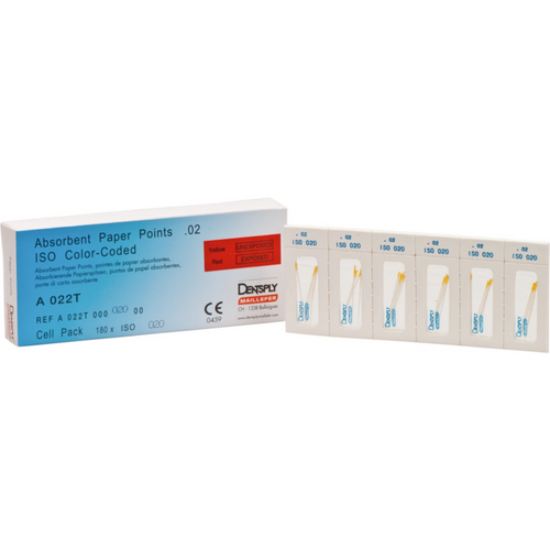 Sterile papirpoints 180 stk. ISO 020