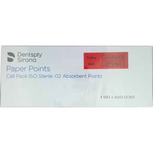 Sterile papirpoints 180 stk. ISO 030