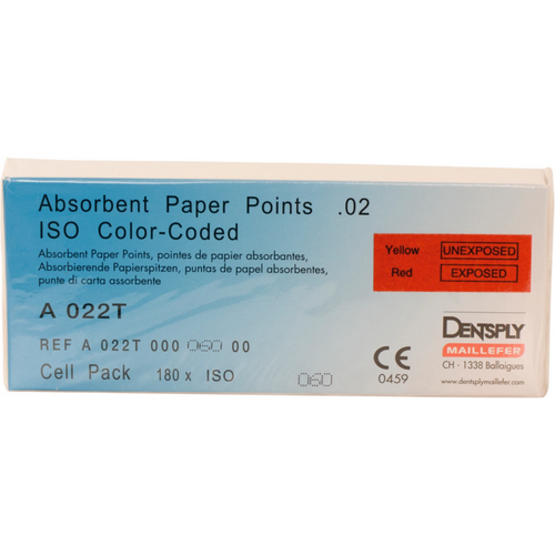 Sterile papirpoints 180 stk. ISO 060