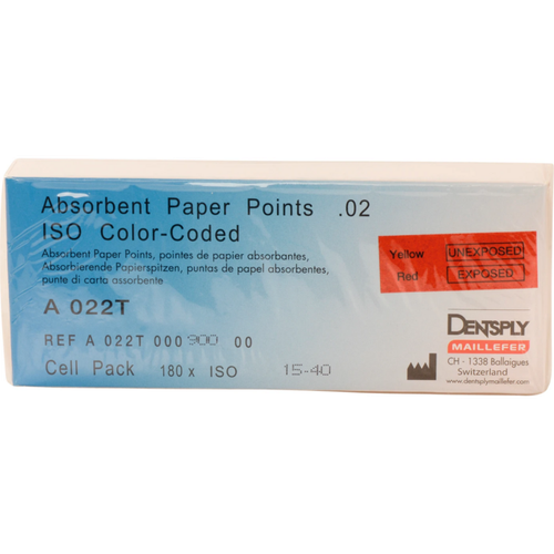 Sterile papirpoints assortert 30 stk. ISO 015-040