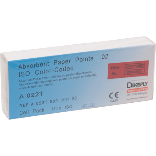 Sterile papirpoints assortert 30 stk. ISO 045-080