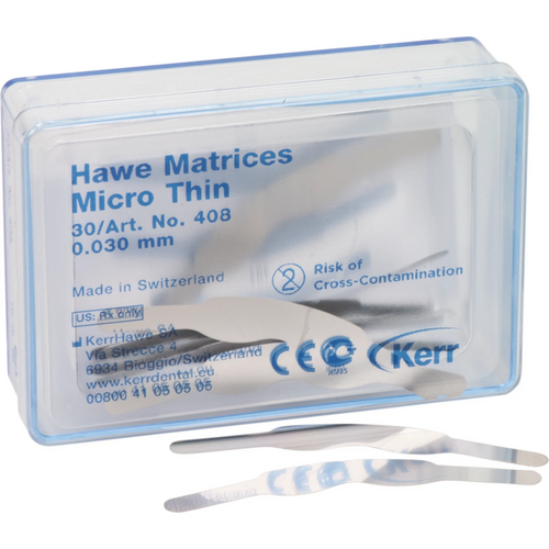 Matriser Micro-Thin 30 stk., tykkelse 0,03 mm, nr. 408