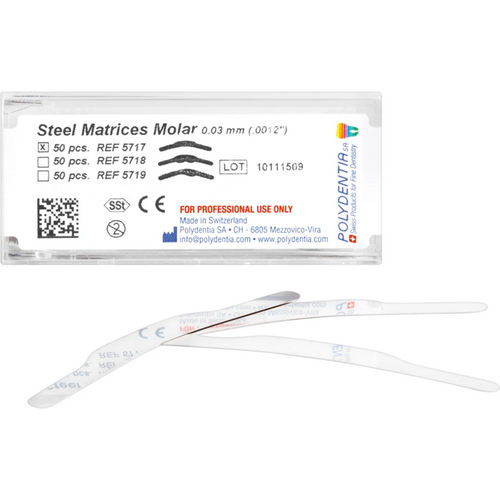 Matriser Super-Thin 50 stk. for molarer, MOD  (5717)