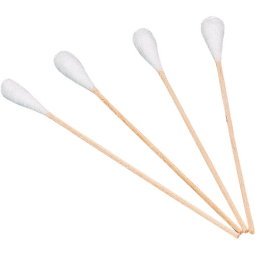 Bomullspinner pose 50 Stk. 15 cm, stort hode (4-5 mm)