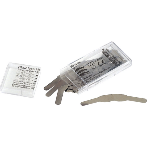 Matriser Super-Thin 50 stk. for dype premolarer, MOD