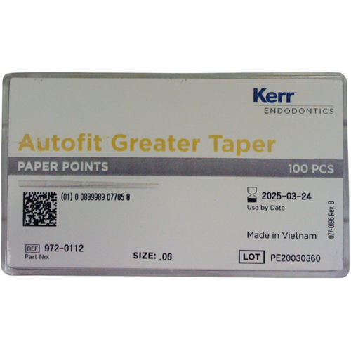 Autofit papirpoints 100 stk. Taper.06