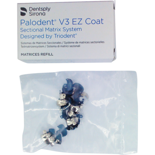 Palodent V3 seksjonsmatriser 50 stk. V3 EZ Coat matriser 5,5 mm