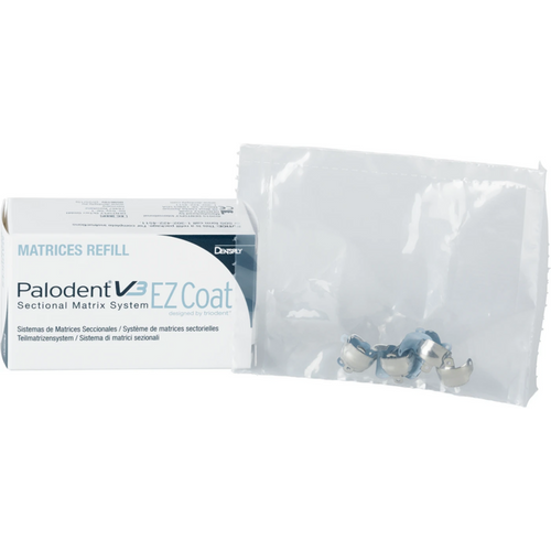 Palodent V3 seksjonsmatriser 50 V3 EZ Coat matriser 6,5 mm