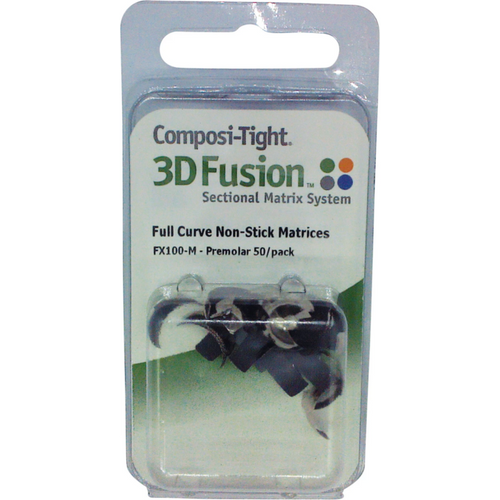 Composi-Tight 3D Fusion 50 matrisebånd grå, 4,4 mm, for premolarer