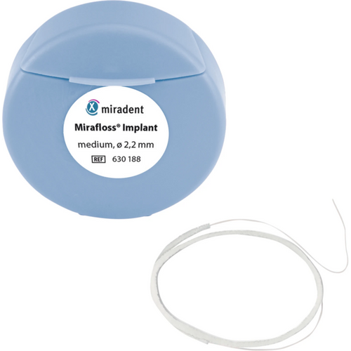Mirafloss Implant rull 20 stk. medium, 2,2 mm, 15 cm