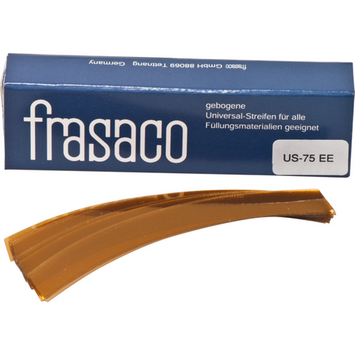 Universalstrips 50x75 mm strips kobber transparente, buet, tykkelse 0,05 mm