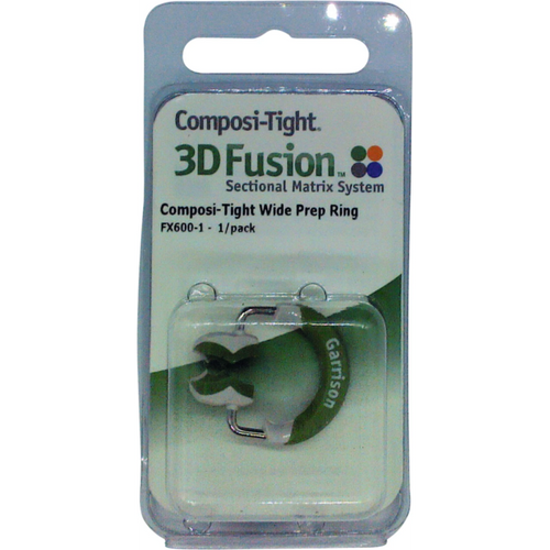 Matriseringer stk. 3D Fusion Wide Prep Ring grønn, bred