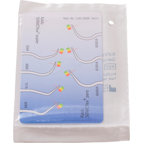 Slitasjemålekort for scaler-spisser del for SONICflex