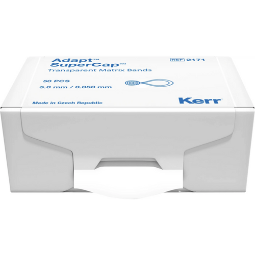 SuperMat 50 gjennomsiktige adaptere, høyde 5 mm, tykkelse 0,05 mm