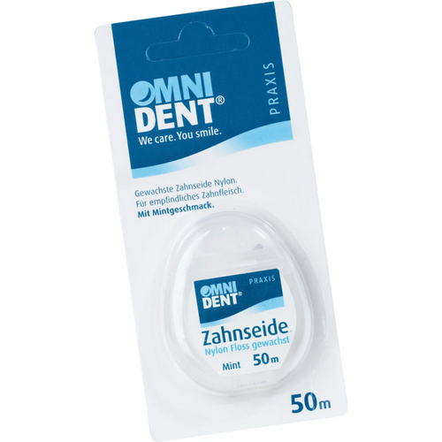 Tanntråd dispenserboks 50 m vokset