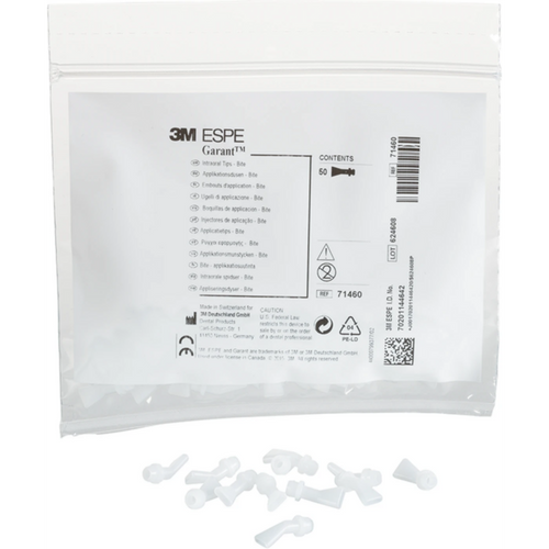 Garant polyeter applikasjonsspisser 50 stk. gjennomsiktig