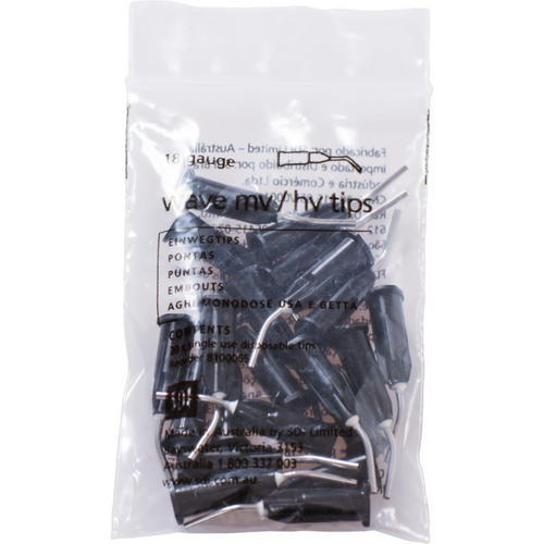 Points børsteapplikatorer 20 spisser Wave MV+HV