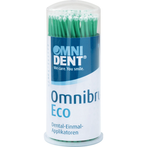 Omnibrush Eco 100 stk. grønn