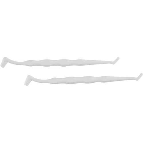 Børsteholder 2 Stk. hvit