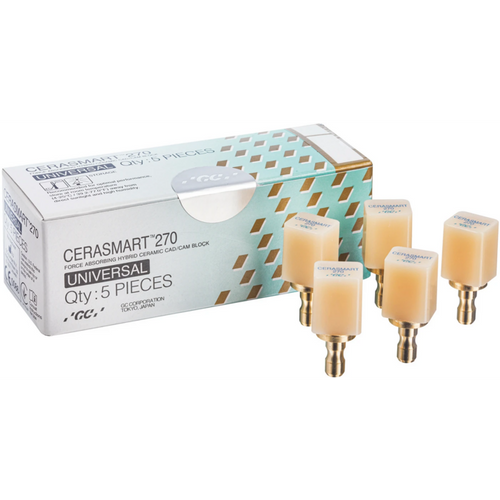 GC CERASMART 270 5 stk størrelse 12, B1 HT, Cerec