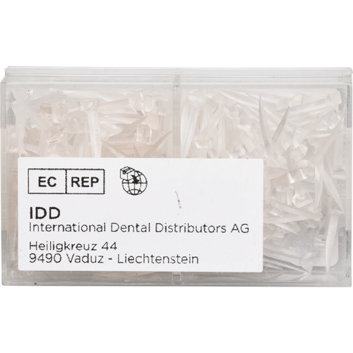 Transparente kiler 200 stk assorterte