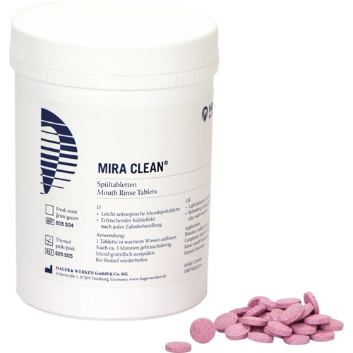 MIRA CLEAN boks 1 000 stk. Tymol rosa