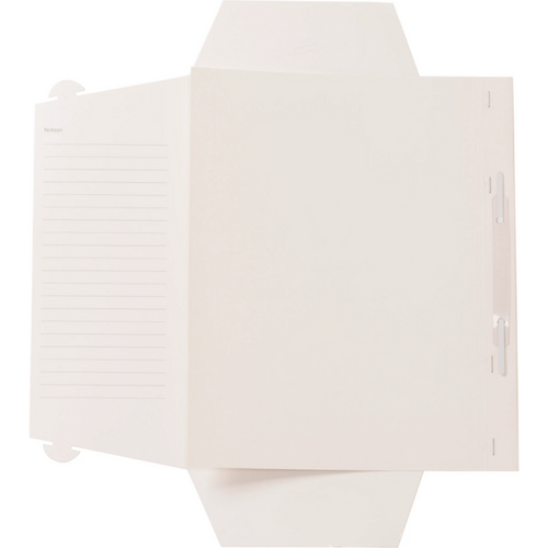 Arkivmappe A4 Universal 100 stk. hvit