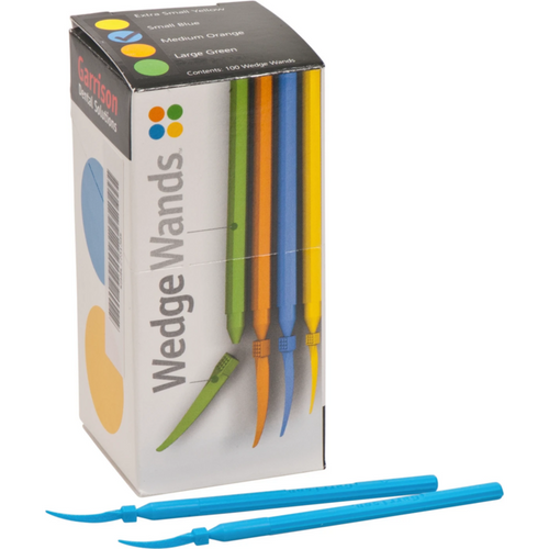 WedgeWands 100 stk blå, liten