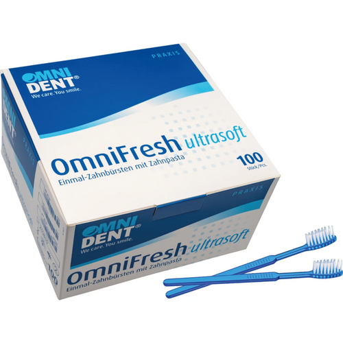 OmniFresh Ultrasoft kartong 100 stk blå