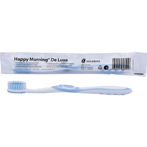 Happy Morning De Luxe 50 stk. medium med tungeskrape