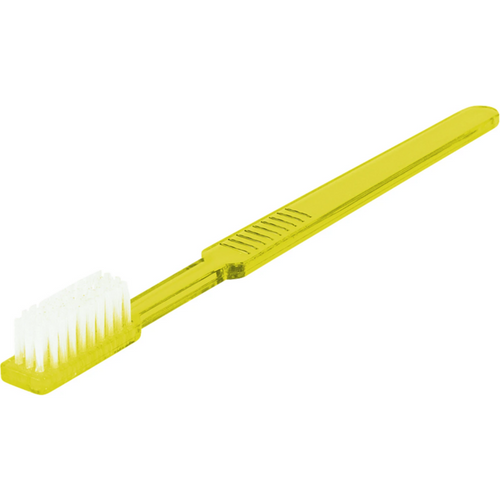 UNIBRUSH engangstannbørster eske 100 stk gul