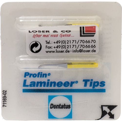 Profin Lamineer tips 2 tips LTA-C50/2