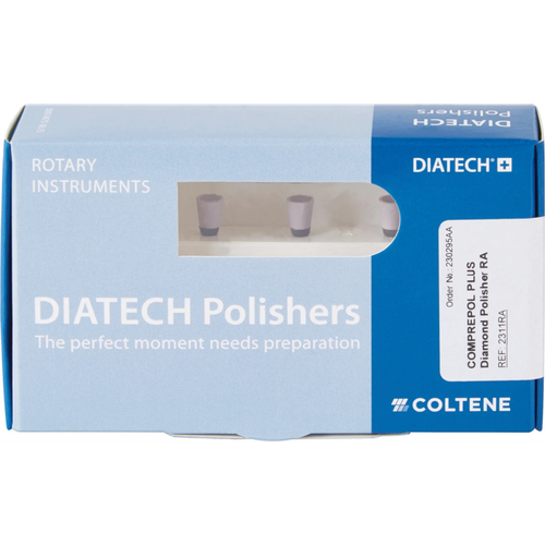DIATECH COMPREPOL PLUS 5 stk. lys lilla, RA, fasong 030 begerformet, 7,5 mm, ISO 060