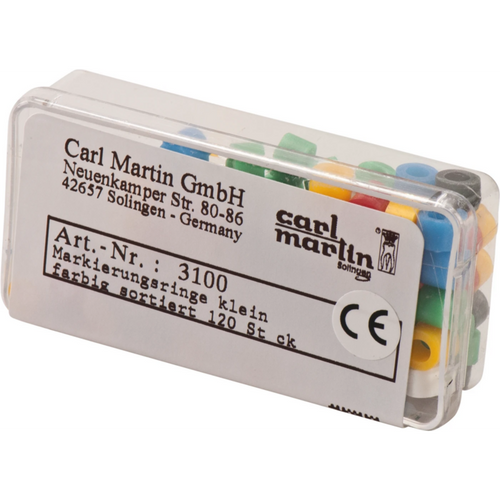 Markeringsringer 120 stk, assortert, MINI