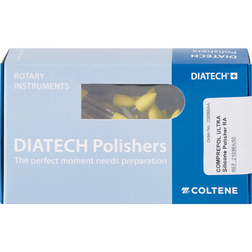 DIATECH COMPREPOL ULTRA 50 stk gul, RA, fasong 243 flamme, 10 mm, ISO 050