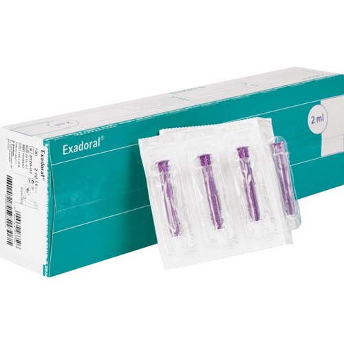 Exadoral 100 stk. 2 ml, lilla