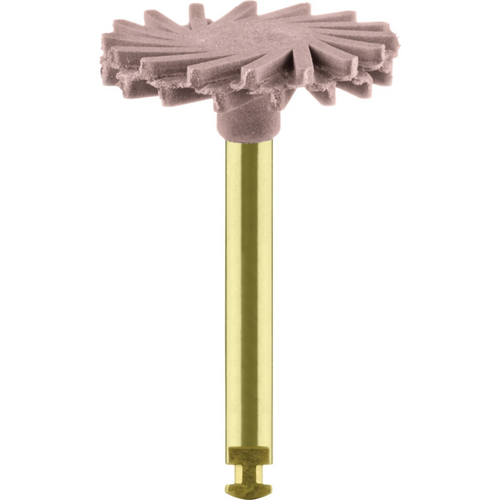 Diamant polerer 9769 2 stk rosa medium, RA, twistform, 1,6 mm, ISO 140