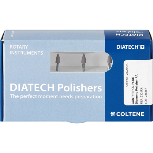 DIATECH COMPREPOL PLUS 5 stk. lys lilla, RA, figur 243 liten spiss, 7 mm, ISO 030