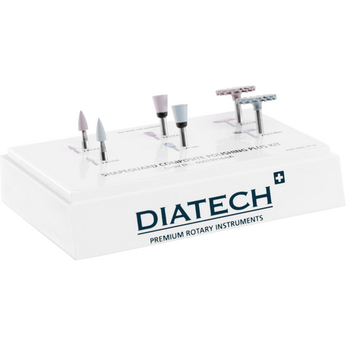 DIATECH ShapeGuard composite Polishing Plus Kit 6 deler (3 x lys lilla, 3 x lys blå), RA