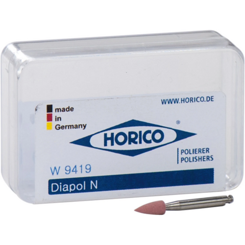 Diamant polerer 9419 stk. rosa, RA, figur spiss