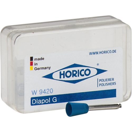 Diamant polerer 9420 stk. grønn, RA, begerformet