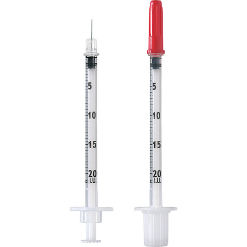 Omnican 20 100 stk. 0,5 ml, 0,3 x 8 mm, individuelt pakket