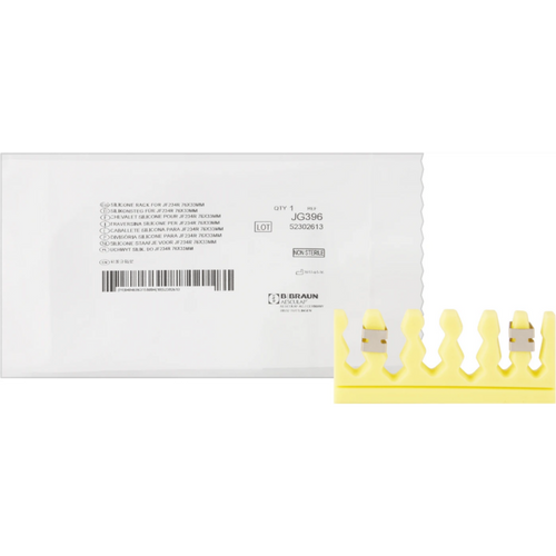 Silikonholder med metallklemme stk. JG396, 76 x 33 mm