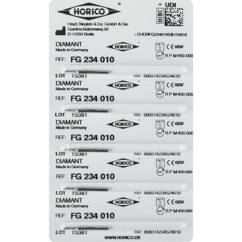 Diamant 234 5 FG, figur 234, 4 mm, ISO 010