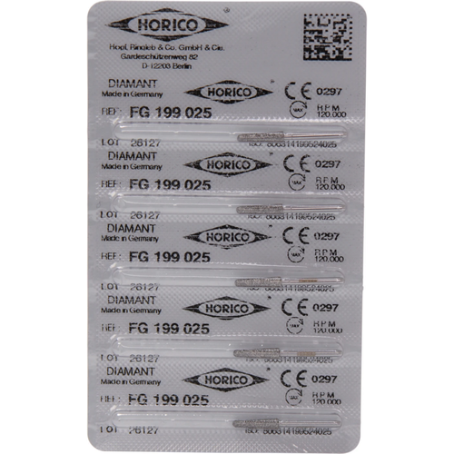 Diamant 199 5 FG, fasong 199, 10 mm, ISO 025
